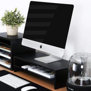 Kệ màn hình máy tính 1 ngăn | 2 ngăn tiện dụng