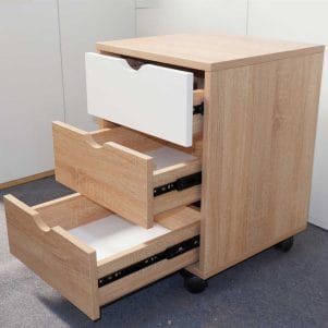 Tủ hồ sơ văn phòng, tủ đựng tài liệu có bánh xe - Ảnh 4