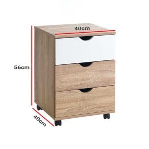 Tủ hồ sơ văn phòng, tủ đựng tài liệu có bánh xe - Ảnh 6