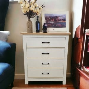 Tủ 4 ngăn kéo MDF 80cm – TIGA0003 - Ảnh 5