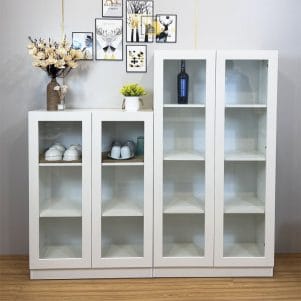 Tủ trưng bày 3 mặt kính 1/2 cánh 40/70cm – TIGA0011 - Ảnh 5