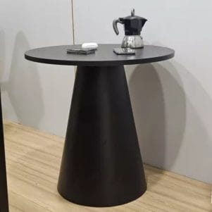Bàn tròn decor mặt gỗ/đá đường kính 50cm – TIGA0048 - Ảnh 3