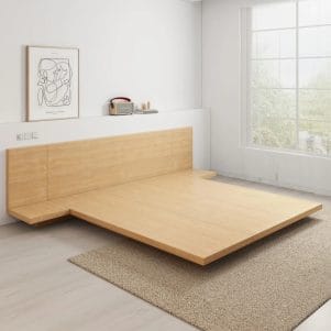 Giường bay kiểu Nhật kèm 2 Tab Salari - Tiga0077 - Ảnh 4