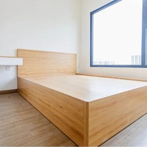 Giường ngủ gỗ MDF không ngăn kéo - Tiga0078 - Ảnh 3