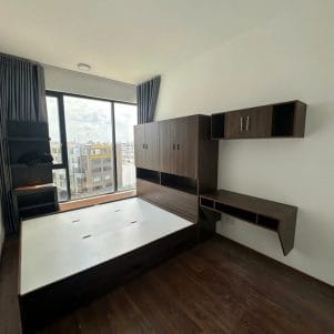 Giường ngủ gỗ nhiều ngăn liền tủ hiện đại - Tiga0093 - Ảnh 4