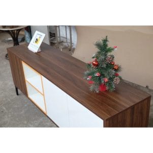 Kệ tivi chân sắt phối màu hiện đại | Kệ tivi để sàn cao cấp - Ảnh 3