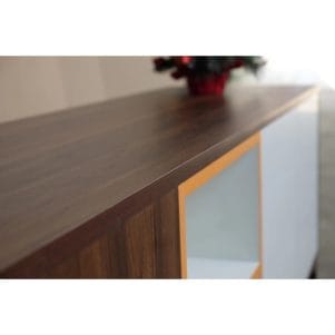 Kệ tivi chân sắt phối màu hiện đại | Kệ tivi để sàn cao cấp - Ảnh 4