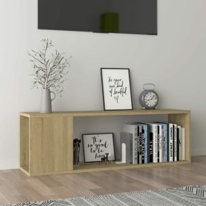 Kệ tivi đa năng kết hợp kệ sách trang trí phòng khách