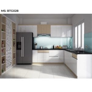Mẫu tủ bếp chữ L hiện đại, đa năng, tối ưu không gian - Tiga decor - Ảnh 5