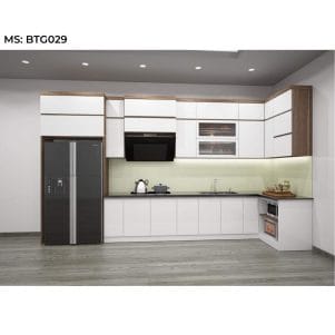 Mẫu tủ bếp chữ L hiện đại, đa năng, tối ưu không gian - Tiga decor - Ảnh 6