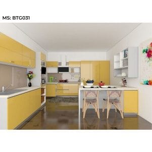 Mẫu tủ bếp chữ L hiện đại, đa năng, tối ưu không gian - Tiga decor - Ảnh 8