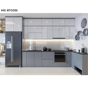 Mẫu tủ bếp chữ L hiện đại, đa năng, tối ưu không gian - Tiga decor - Ảnh 12