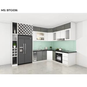 Mẫu tủ bếp chữ L hiện đại, đa năng, tối ưu không gian - Tiga decor - Ảnh 13