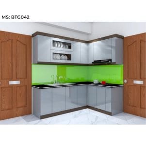 Mẫu tủ bếp chữ L hiện đại, đa năng, tối ưu không gian - Tiga decor - Ảnh 19