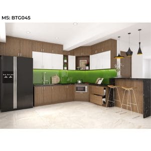 Mẫu tủ bếp chữ L hiện đại, đa năng, tối ưu không gian - Tiga decor - Ảnh 22
