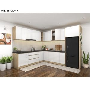 Mẫu tủ bếp chữ L hiện đại, đa năng, tối ưu không gian - Tiga decor - Ảnh 24