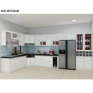 Mẫu tủ bếp chữ L hiện đại, đa năng, tối ưu không gian - Tiga decor - Ảnh 25