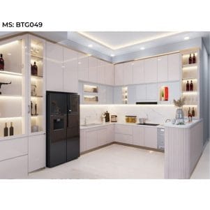 Mẫu tủ bếp chữ L hiện đại, đa năng, tối ưu không gian - Tiga decor - Ảnh 26