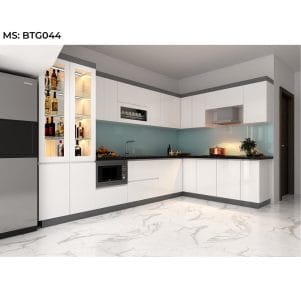 Mẫu tủ bếp chữ L hiện đại, đa năng, tối ưu không gian - Tiga decor - Ảnh 21
