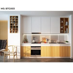 Mẫu tủ bếp chữ i hiện đại, tiện nghi, tiết kiệm diện tích - Tiga decor - Ảnh 23