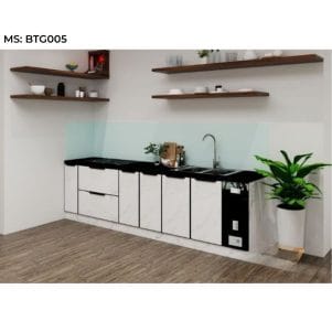 Mẫu tủ bếp chữ i hiện đại, tiện nghi, tiết kiệm diện tích - Tiga decor - Ảnh 21