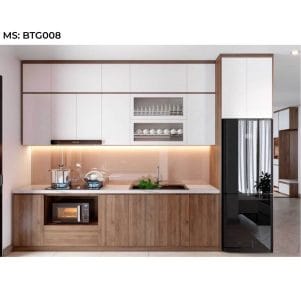 Mẫu tủ bếp chữ i hiện đại, tiện nghi, tiết kiệm diện tích - Tiga decor - Ảnh 18