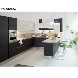 Mẫu tủ bếp chữ U hiện đại, đa công năng - Tiga decor - Ảnh 3
