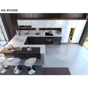 Mẫu tủ bếp chữ U hiện đại, đa công năng - Tiga decor - Ảnh 5