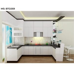 Mẫu tủ bếp chữ U hiện đại, đa công năng - Tiga decor - Ảnh 8