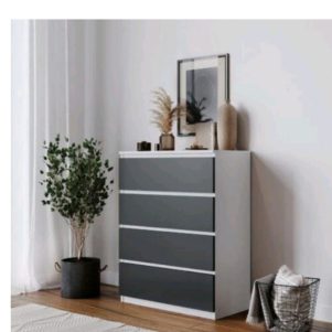 Tủ đa năng 4 ngăn kéo phối màu hiện đại