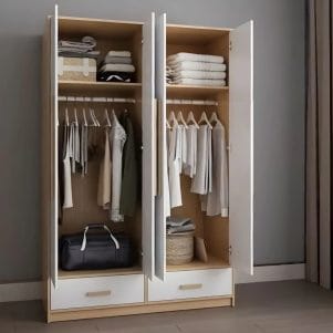 Tủ quần áo kết hợp bàn trang điểm Lambo - Tiga0110 - Ảnh 4