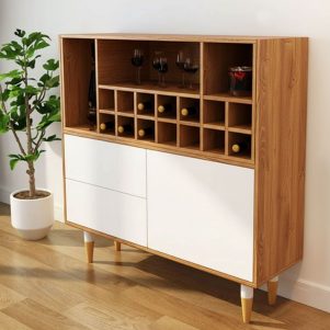 Tủ Gỗ Để Rượu Có Chân Madora – Tiga0207