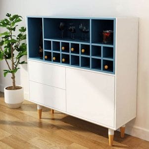 Tủ gỗ để rượu có chân Madora 120cm – TIGA0207 - Ảnh 3