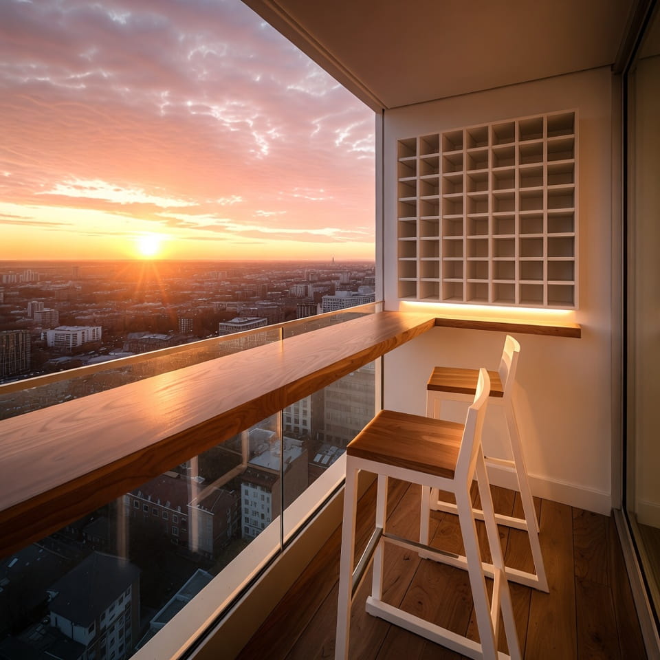 thiết kế ban công chill