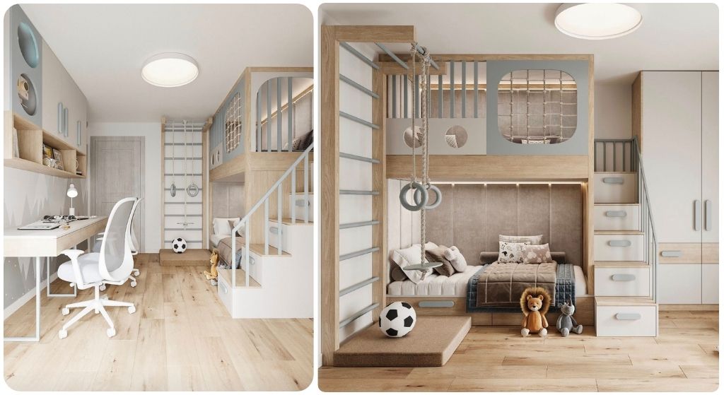 phòng ngủ cho bé đẹp nhất 2026