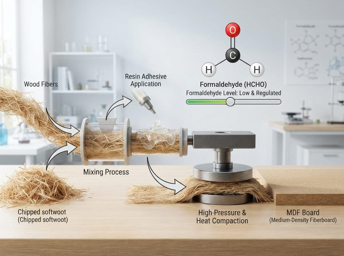 gỗ mdf độc hại