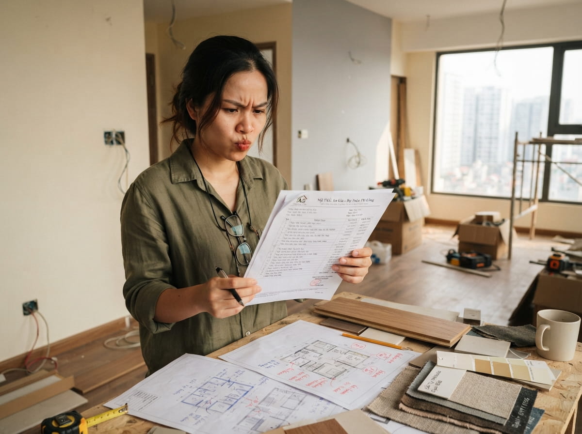 kinh nghiệm làm nội thất