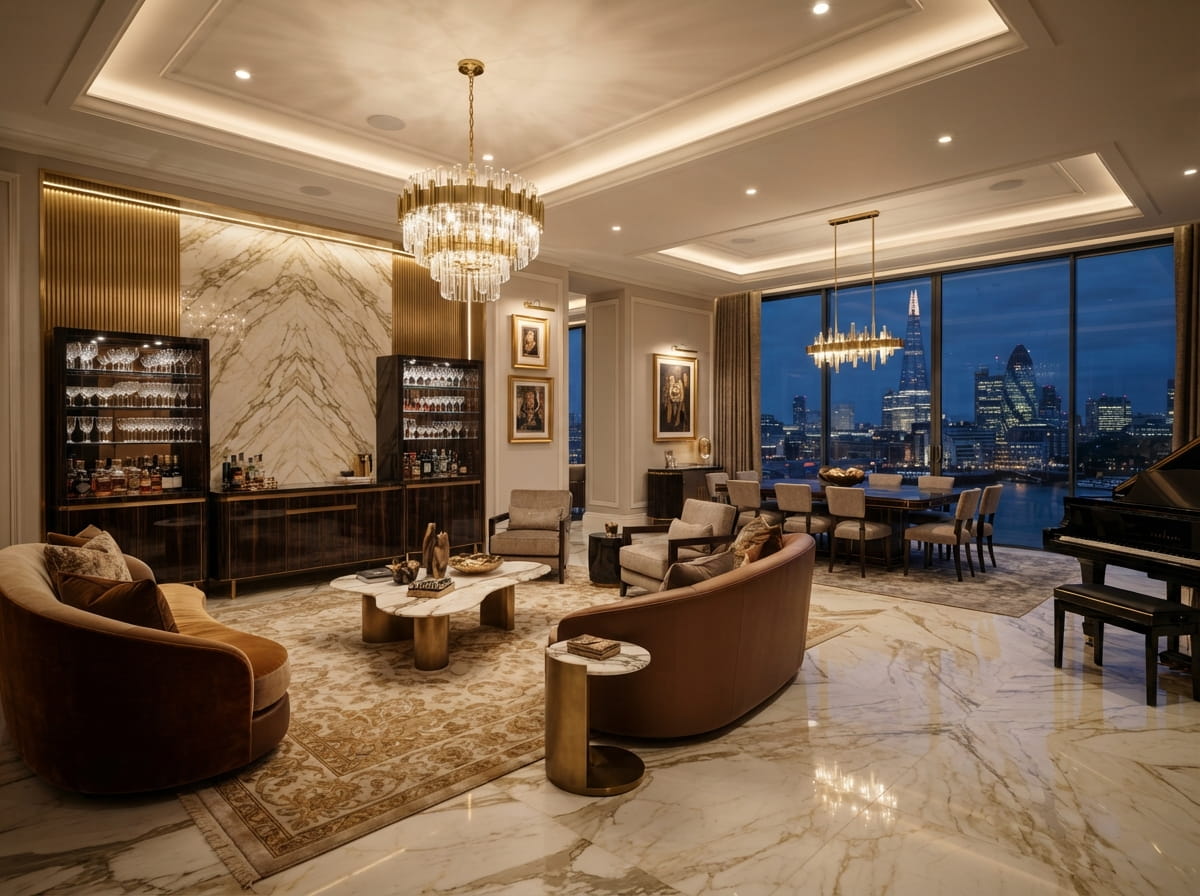 Phong cách nội thất Luxury