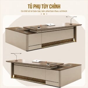 Bàn Giám Đốc Cao Cấp Lapita - Tiga0233 - Ảnh 8