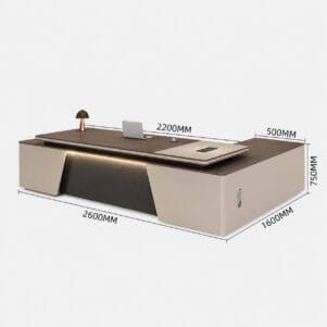 Bàn Giám Đốc Cao Cấp Pentika - Tiga0224 - Ảnh 8