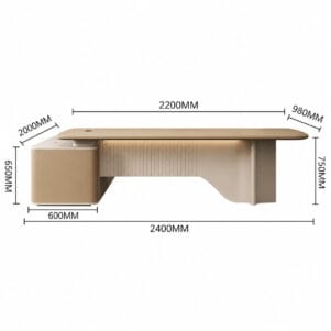 Bàn Giám Đốc Cao Cấp Yamal - Tiga0227 - Ảnh 7