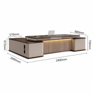 Bàn Giám Đốc Cao Cấp Kapawa - Tiga0223 - Ảnh 9