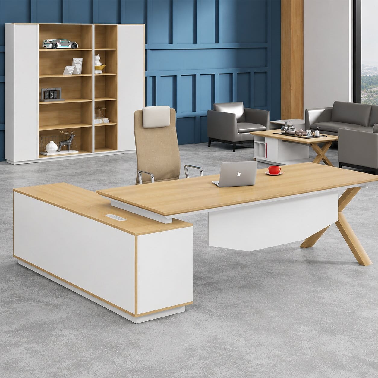 Bàn Giám Đốc Cao Cấp Kippa - Tiga0225 - Ảnh 2