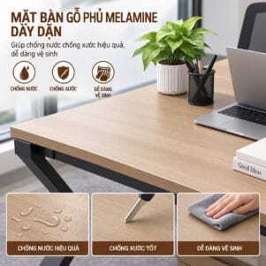 Bàn Làm Việc Văn Phòng Mozado - Tiga0258 - Ảnh 9
