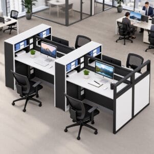 Cụm Bàn Làm Việc 4 Người Natoma - Tiga0271