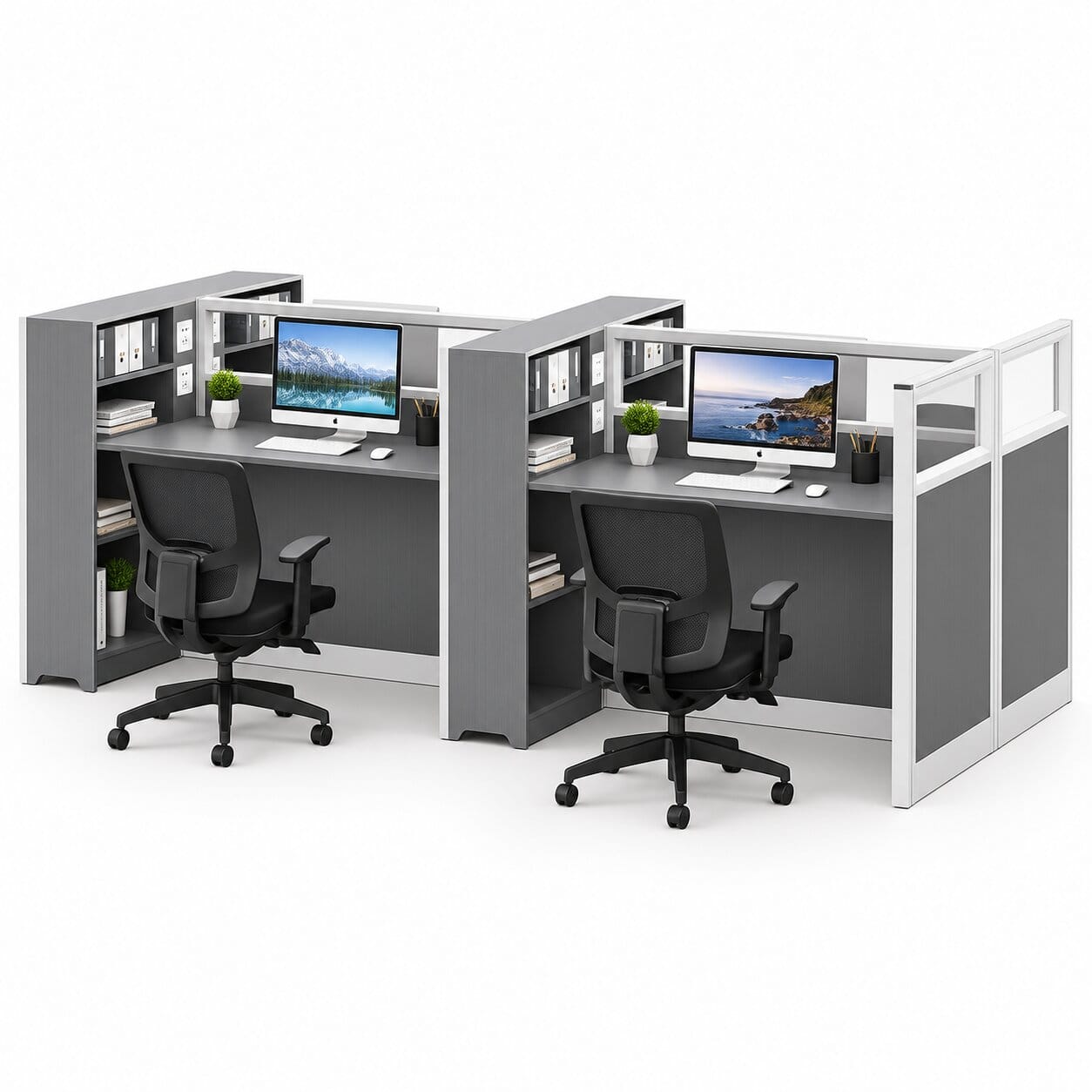 Cụm Bàn Làm Việc 4 Người Natoma - Tiga0271 - Ảnh 8