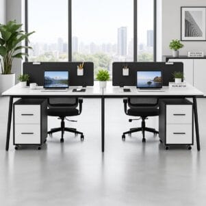 Cụm Bàn Làm Việc 4 Người Ritana - Tiga0273 - Ảnh 5
