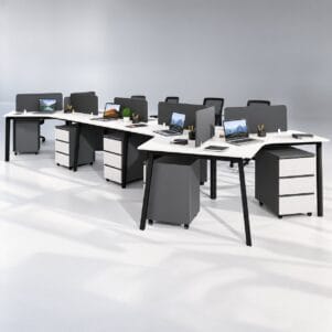 Cụm Bàn Làm Việc 8 Người Tikani - Tiga0278 - Ảnh 5