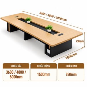 Bàn Họp Văn Phòng Kenida - Tiga0283 - Ảnh 9