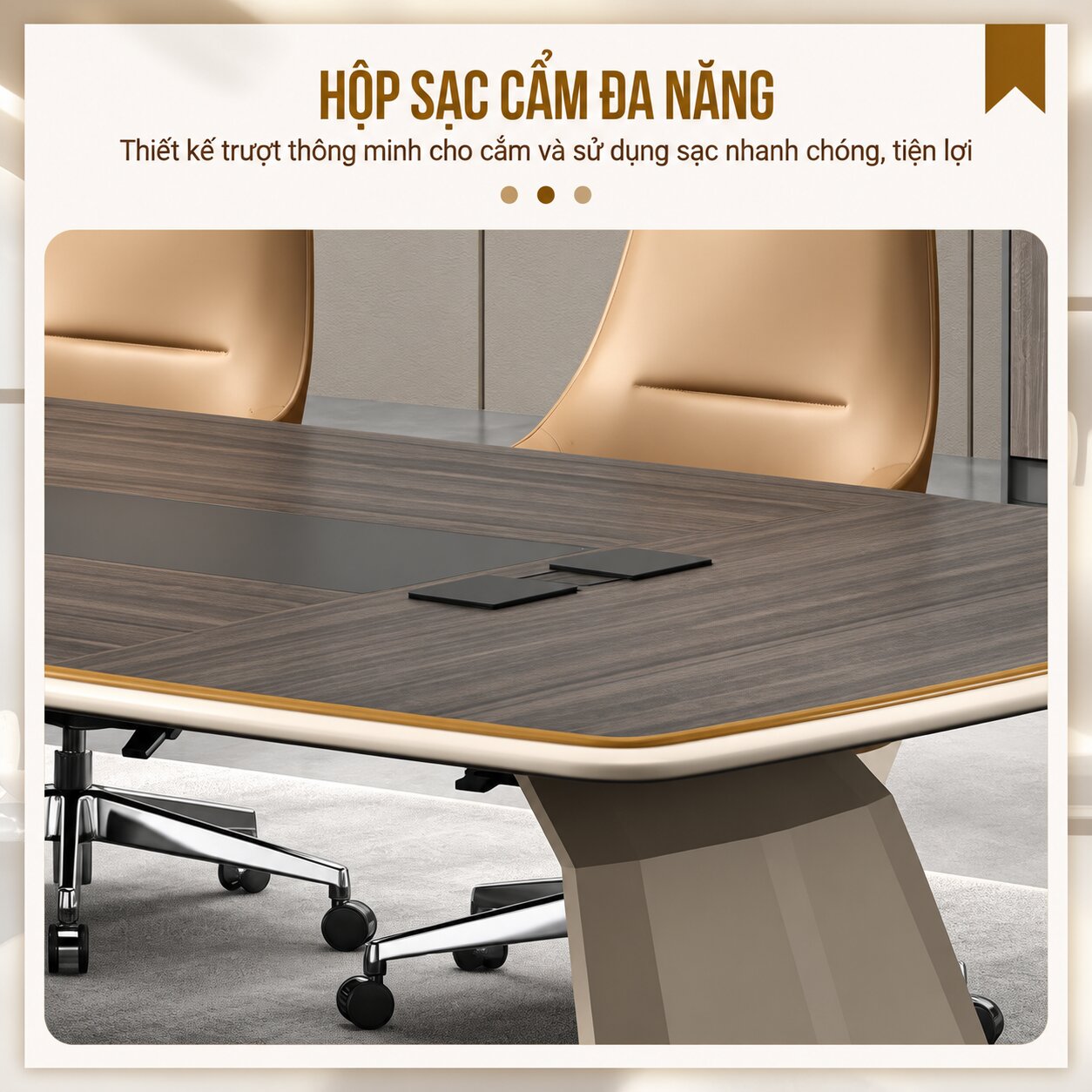 Bàn Họp Văn Phòng Typida - Tiga0281 - Ảnh 8